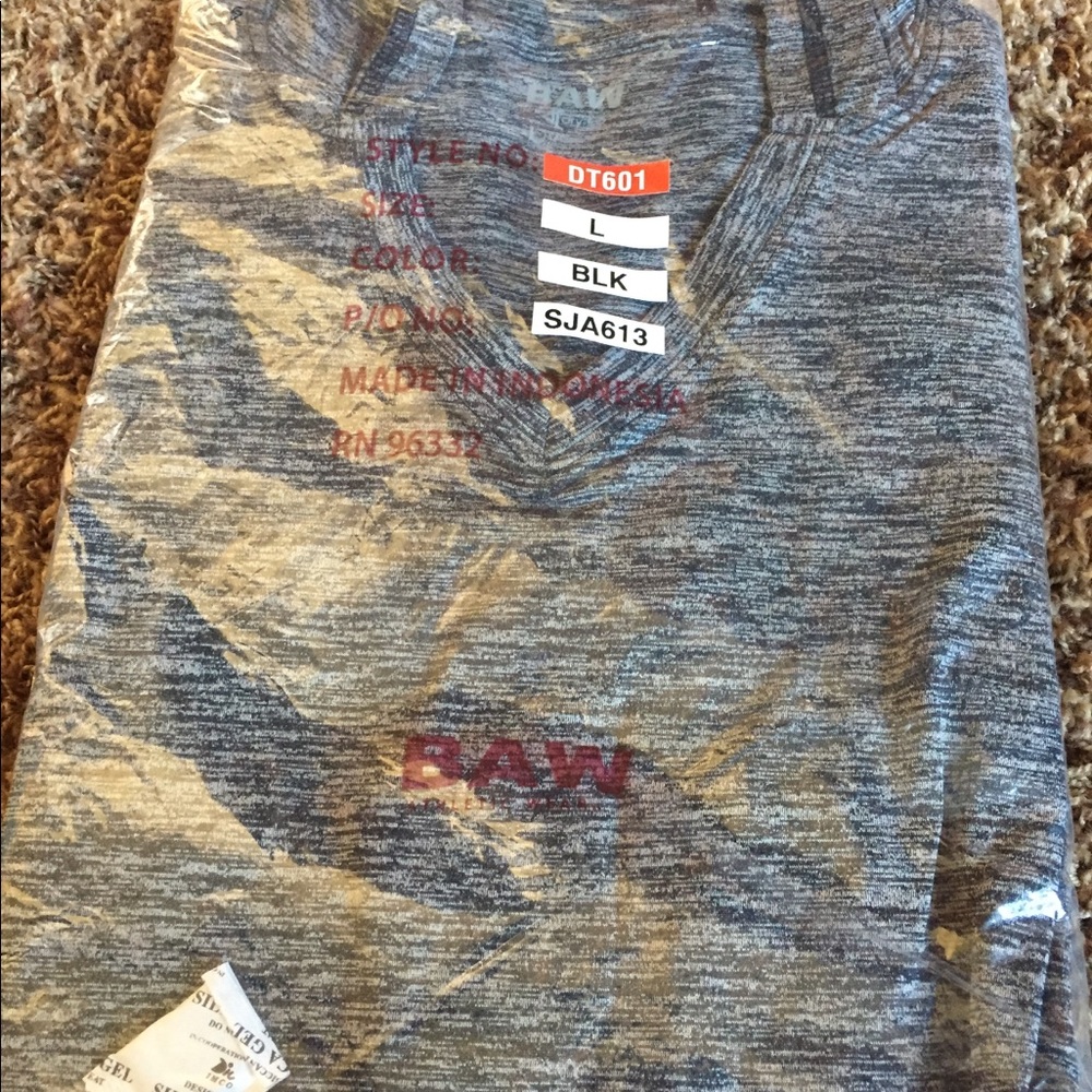 Large workout long sleeve top